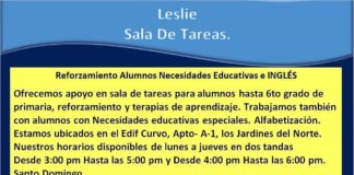 Apoyo en sala de tareas para alumnos hasta 6to grado de primaria: Reforzamiento y terapias de aprendizaje