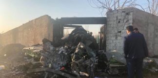 Mueren las 176 personas a bordo de avión que se estrelló próximo a Teherán, en Irán