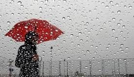 Lluvias dispersas y vientos anormales durante el resto del día