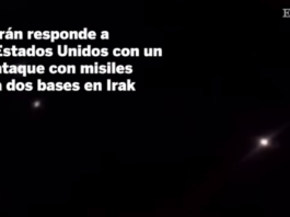 Irán responde a Estados Unidos con un ataque con misiles a dos bases en Irak