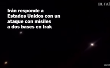 Irán responde a Estados Unidos con un ataque con misiles a dos bases en Irak