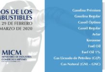 Algunos combustibles se mantienen estables y otros suben de precio