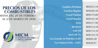 Algunos combustibles se mantienen estables y otros suben de precio