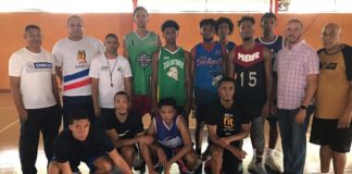 Club Los Prados realiza campamento por torneo basket superior del DN