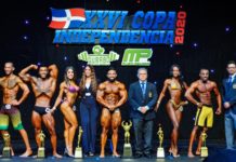 Taveras gana gran absoluto de la XXVI Copa Independencia de Fisiculturismo y Fitness