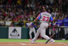 Valdespín truena y guía a Dominicana al primer lugar