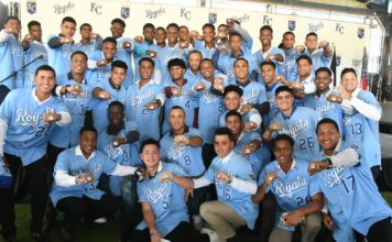 Reales de Kansas City entrega anillos a campeones DSL
