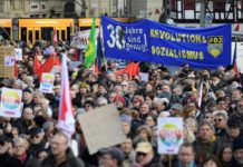 Miles de manifestantes en la ex-RDA contra los «pactos» con la extrema derecha alemana