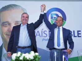 El partido País Posible proclama a Luis Abinader como su candidato presidencial