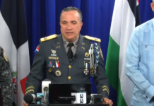 Policía Nacional ofrece rueda de prensa con relación al caso del coronel Guzmán Peralta