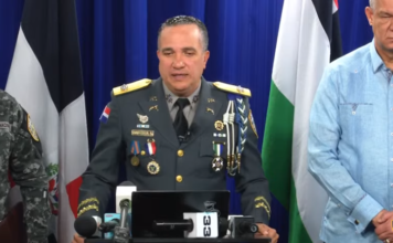 Policía Nacional ofrece rueda de prensa con relación al caso del coronel Guzmán Peralta