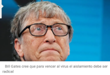 Bill Gates: «Necesitamos un aislamiento extremo, la economía es lo de menos»