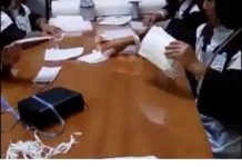 Monjas Carmelitas fabrican mascarillas intentando colaborar con algo para paliar esta pandemia