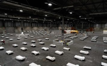 Madrid pone en marcha un hospital de campaña para pacientes con coronavirus