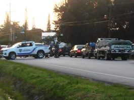 San Francisco de Macorís entra en confinamiento por el coronovirus, militares impiden entrada y salida de personas