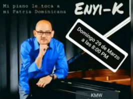 Esta noche por Facebook Livel Enyi-K, dedica al mundo media hora de hermosas melodías, desde New Jersey, a las 8 P.M.