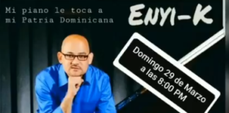 Esta noche por Facebook Livel Enyi-K, dedica al mundo media hora de hermosas melodías, desde New Jersey, a las 8 P.M.