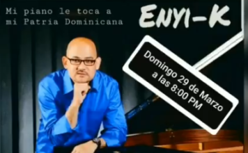 Esta noche por Facebook Livel Enyi-K, dedica al mundo media hora de hermosas melodías, desde New Jersey, a las 8 P.M.