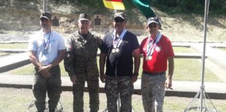 Fuerza Aérea conquista medalla de oro en tiro con pistola de los Juegos Militares