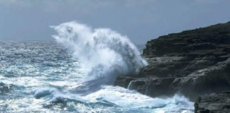 Ráfagas de viento y Oleajes anormales debido a la incidencia de una vaguada