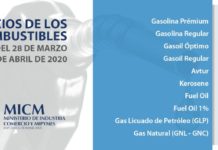 Combustibles rebajan desde RD$11.60 y RD$5.70 esta semana