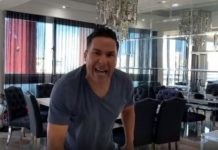 Arrestan a Cristian Casa Blanca por lanzar un televisor desde el balcón de un departamento