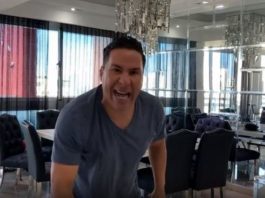 Arrestan a Cristian Casa Blanca por lanzar un televisor desde el balcón de un departamento