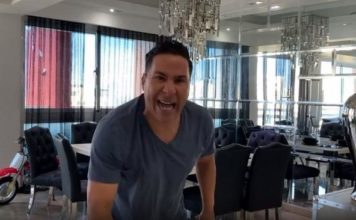 Arrestan a Cristian Casa Blanca por lanzar un televisor desde el balcón de un departamento