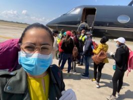 Llegada de estudiantes desde Cuba ante el coronavirus