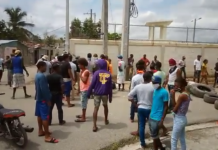 Ciudadanos de Manoguayabo se lanzan a las calles para evitar traslado de presos de La Victoria