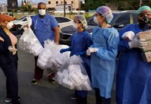 Candidata de SDE se solidariza con el personal médico y policías