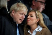 Boris Johnson y su prometida tienen un bebé en pleno confinamiento