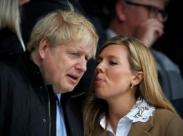 Boris Johnson y su prometida tienen un bebé en pleno confinamiento