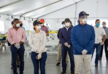 Luis Abinader hace entrega de hospital móvil en La Vega