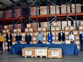 CONEP realiza al gobierno primera entrega de pruebas y equipos para detección del coronavirus