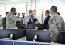 Danilo Medina visita C5i, aliado fundamental en guerra contra el coronavirus