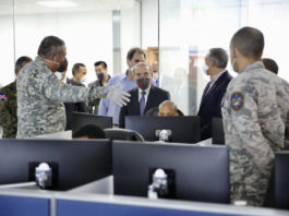 Danilo Medina visita C5i, aliado fundamental en guerra contra el coronavirus