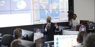 Danilo inaugura C5i y la Big Data sanitaria del coronavirus en el Ministerio de Defensa
