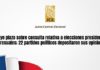 Concluye plazo sobre consulta relativa a elecciones presidenciales y congresuales