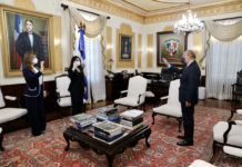 Presidente Danilo Medina toma juramento a Kenia Lora y a Greybby Cuello, nuevas directoras INAIPI y CONANI