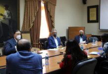 Peralta se reúne con Comisión de Asuntos Sociales; pasan balance acciones ejecutadas durante pandemia