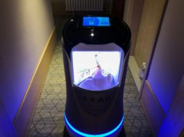 China utiliza robots y cámaras para hacer respetar el confinamiento