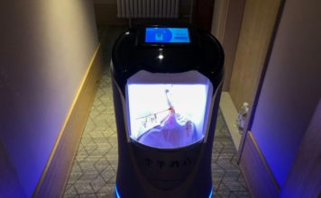 China utiliza robots y cámaras para hacer respetar el confinamiento