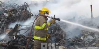 Sistema 9-1-1 informa fue extinguido el incendio en Brisas del Este