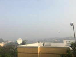 El humo de Duquesa sepulta Santo Domingo Oeste y Los Alcarrizos