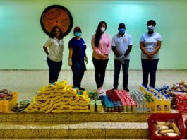 Personal del CAPGEFI dona alimentos a Instituto de Ayuda al Sordo