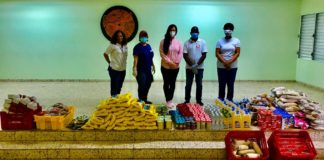 Personal del CAPGEFI dona alimentos a Instituto de Ayuda al Sordo