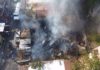 Sistema 9-1-1 informa que fue extinguido incendio en taller de ebanistería en Santiago
