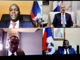 Presidente Danilo Medina sostiene conferencia con homólogo de Haití, Jovenel Moïse