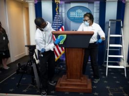 Casa Blanca busca contener el coronavirus en la propia Ala Oeste